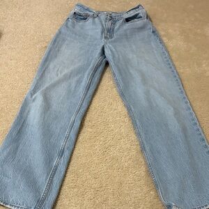 Abercrombie & Fitch Light Blue Flare Jeans
